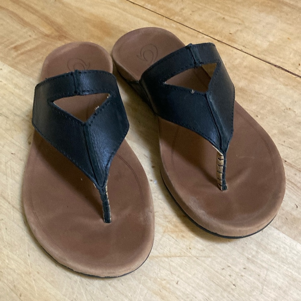 Olukai Lala women’s size 8 flip flops